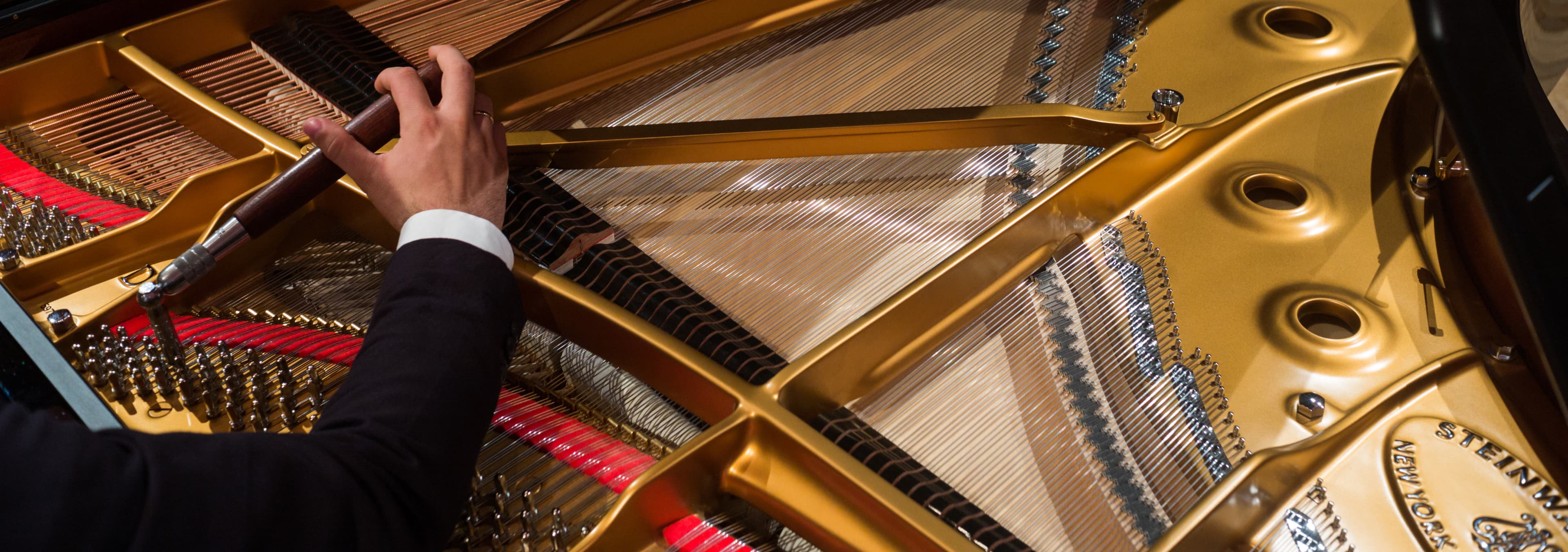 Background image of musical score