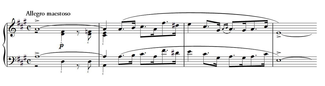 Allegro de concert in A major