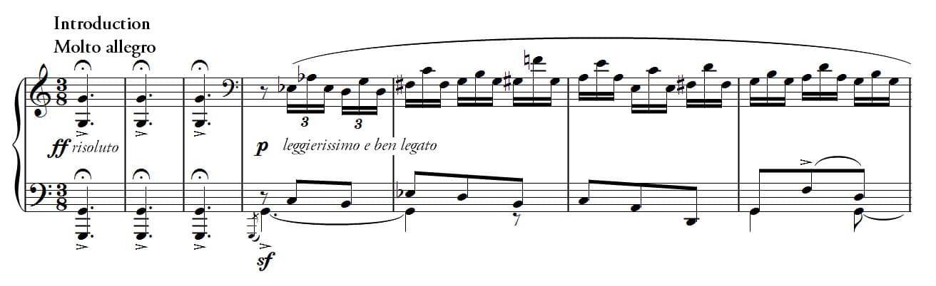 Bolero in A minor