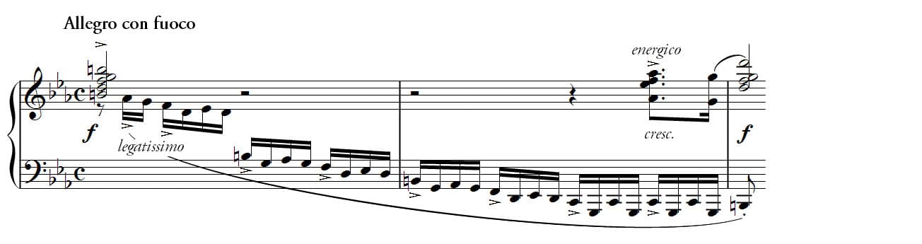 Etude in C minor