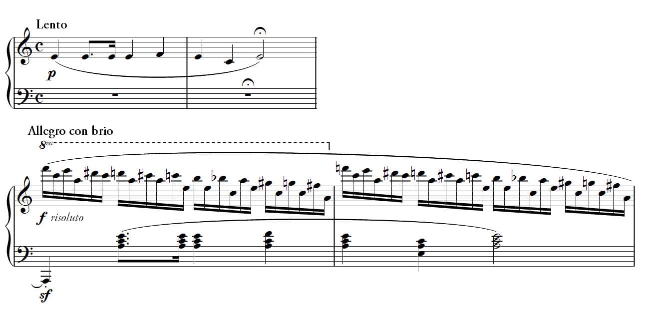 Etude in A minor