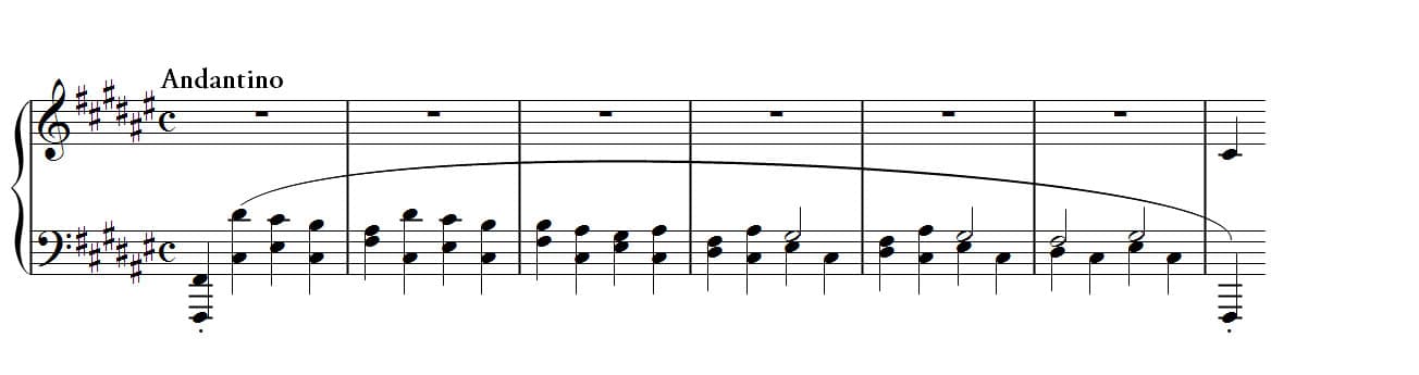 Impromptu in F sharp major