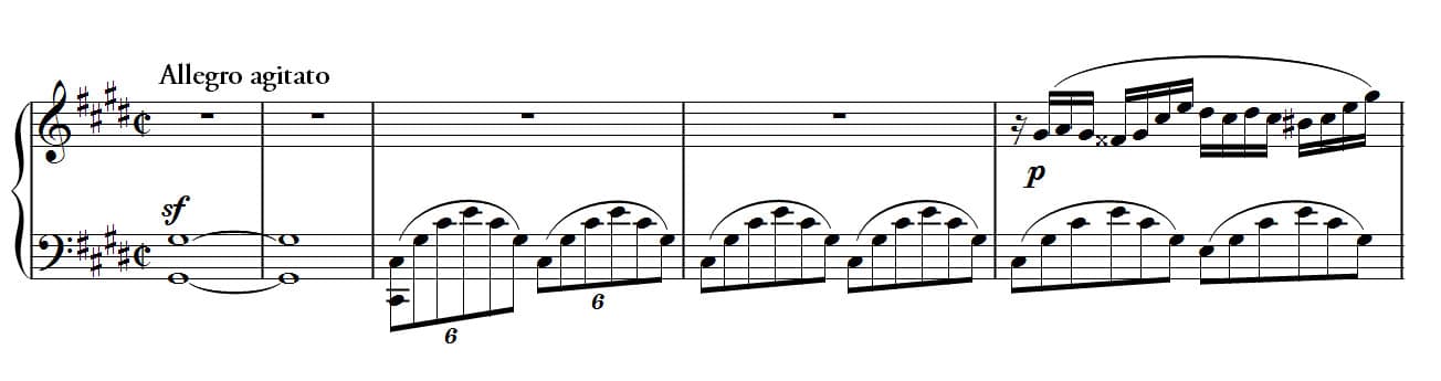 Fantasy-Impromptu in C sharp minor