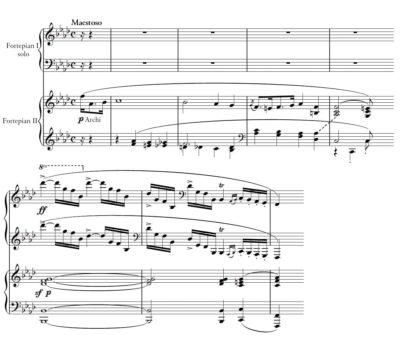 Piano Concerto in F minor