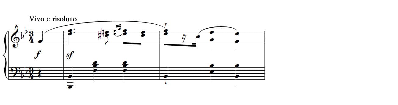 Mazurka in B flat major