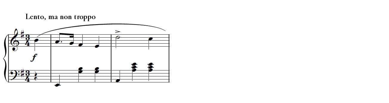 Mazurka in E minor