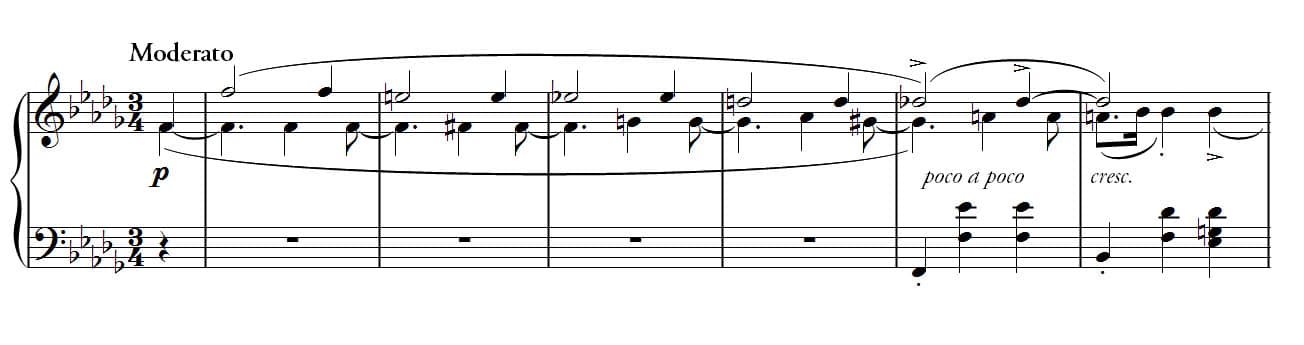 Mazurka in B flat minor