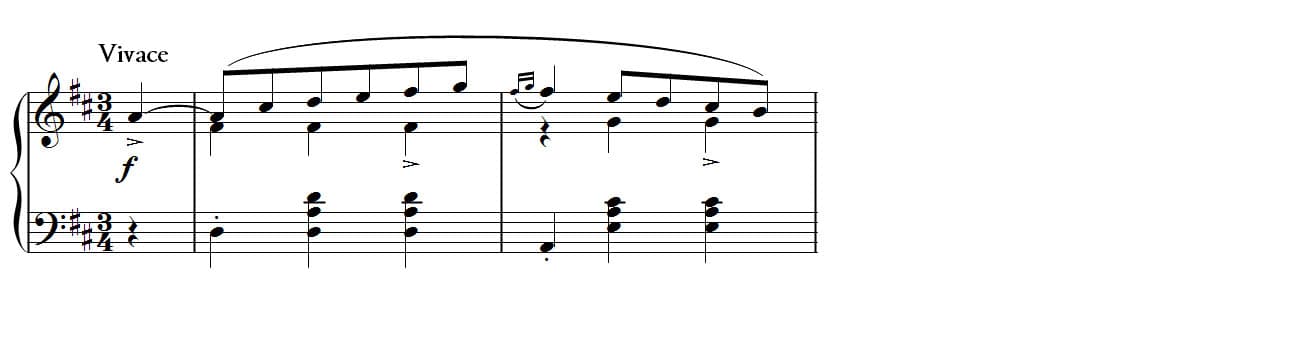 Mazurka in D major
