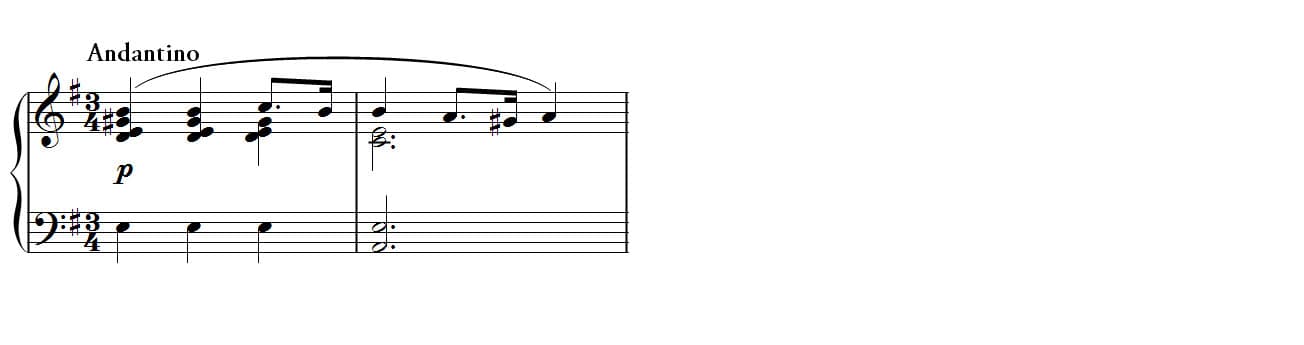 Mazurka in E minor