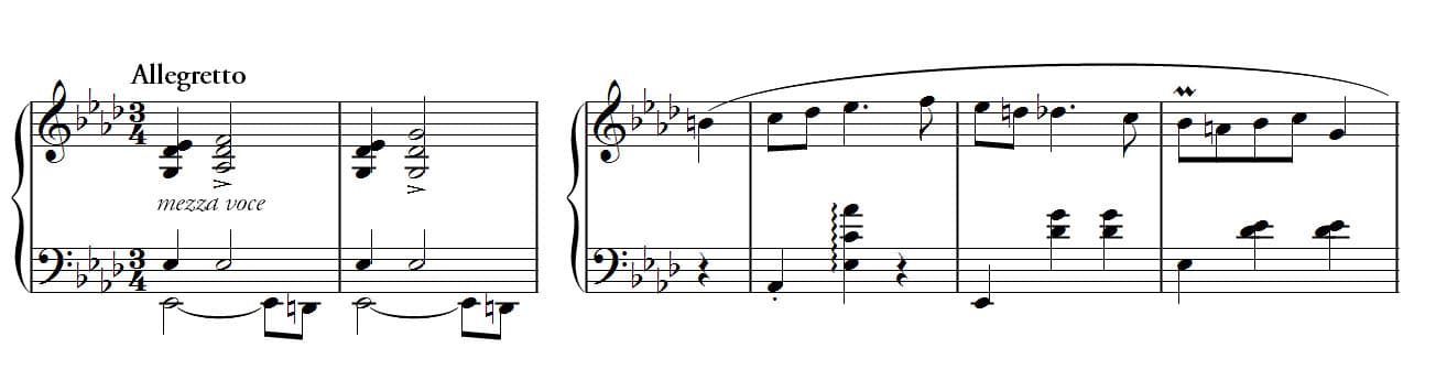 Mazurka in A flat major