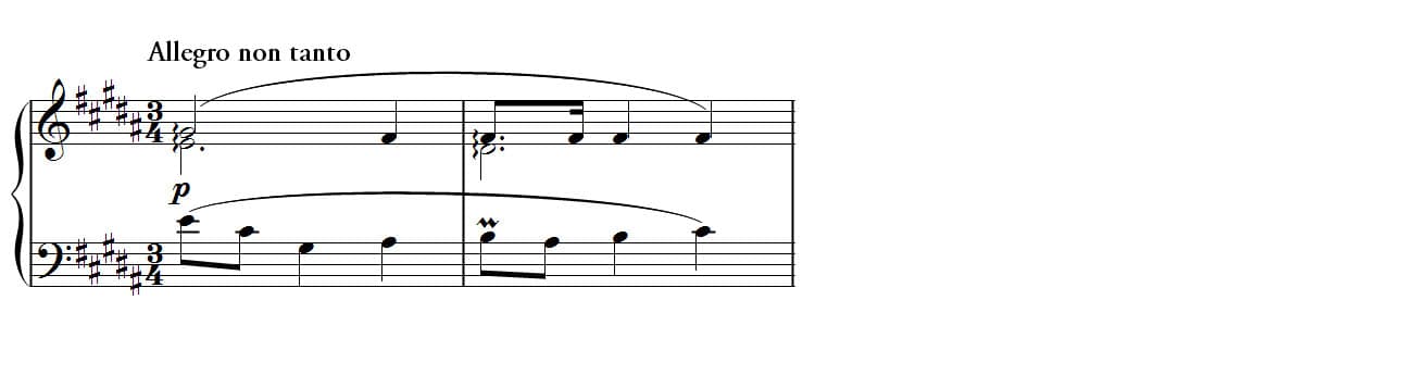 Mazurka in B major