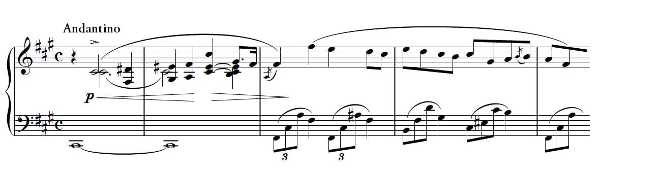 Nocturne in F sharp minor
