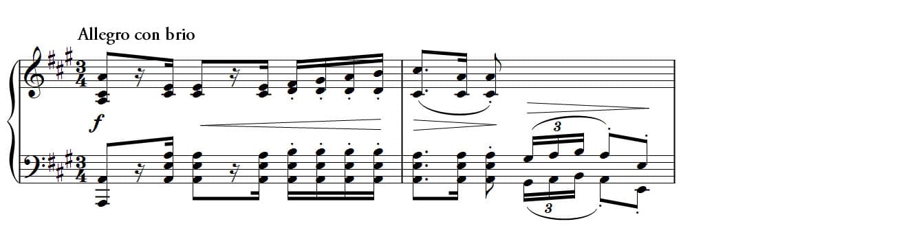 Polonaise in A major