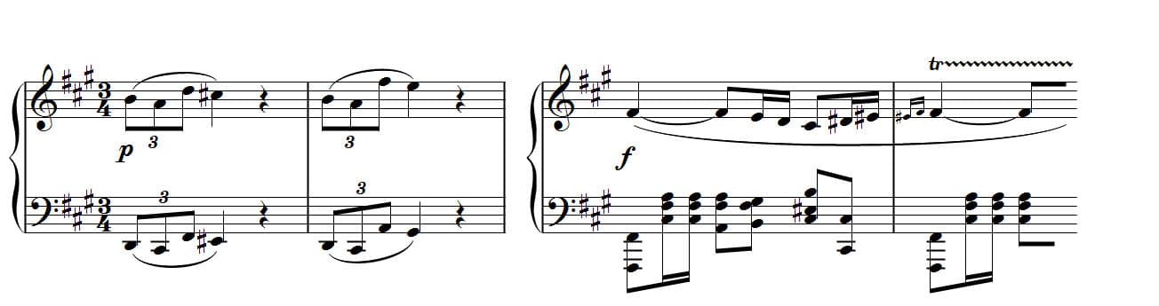 Polonaise in F sharp minor