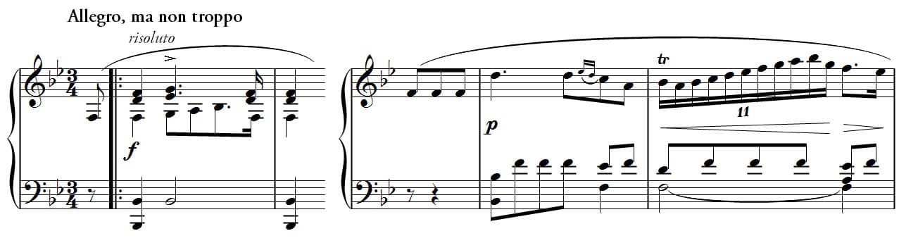 Polonaise in B flat major