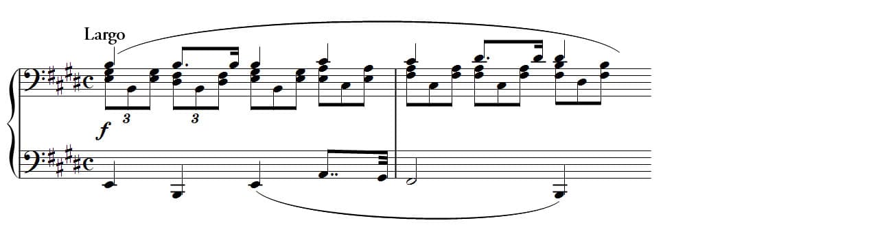 Prelude in E major