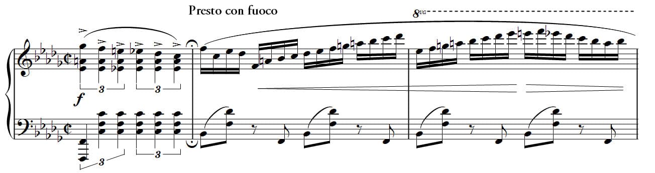Prelude in B flat minor