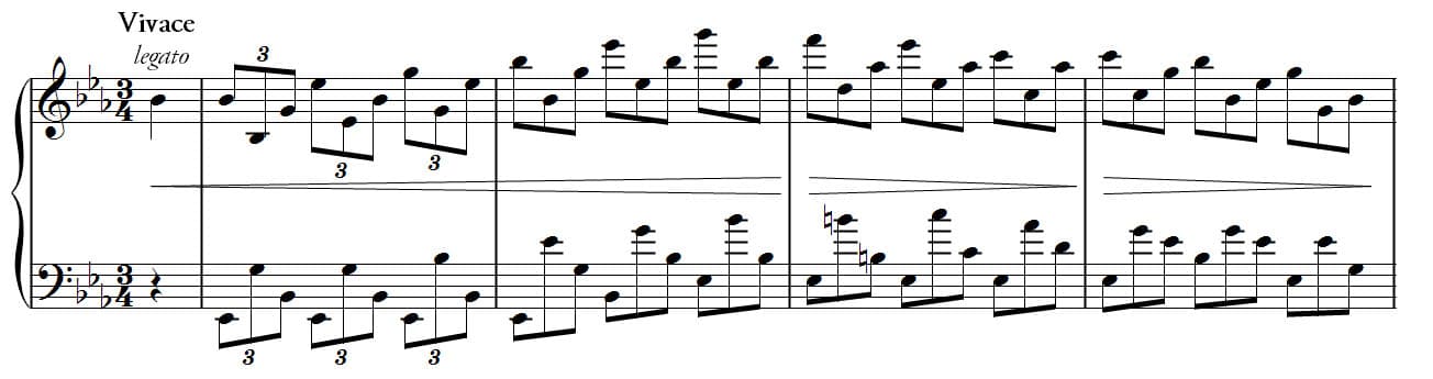 Prelude in E flat major