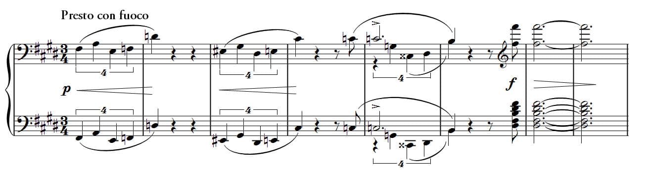 Scherzo in C sharp minor