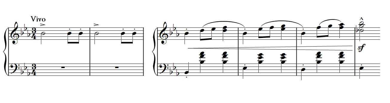Waltz in E flat major