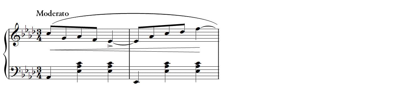 Waltz in A flat major