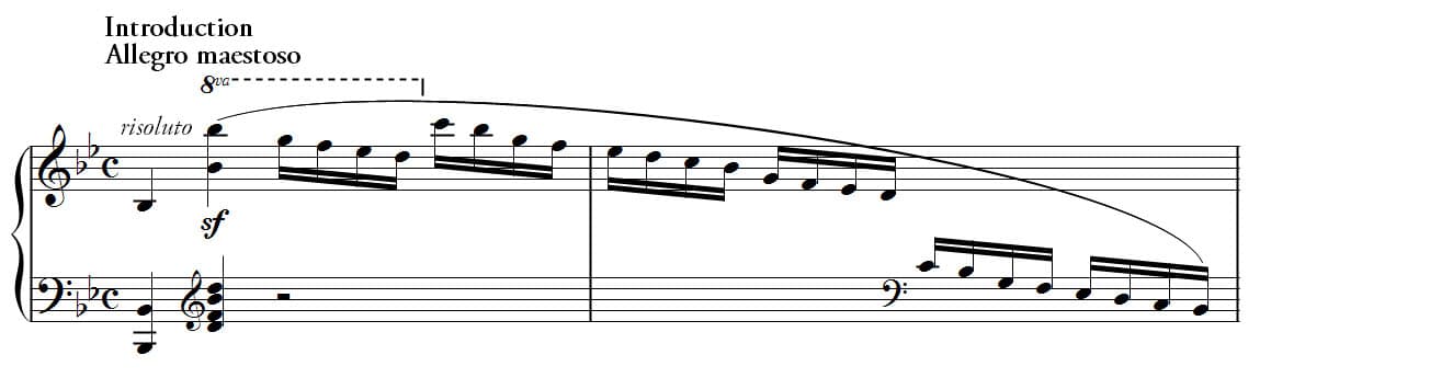 Variations in B flat major on a theme from ‘Ludovic’ by Hérold/Halévy (‘Je vends des scapulaires’)